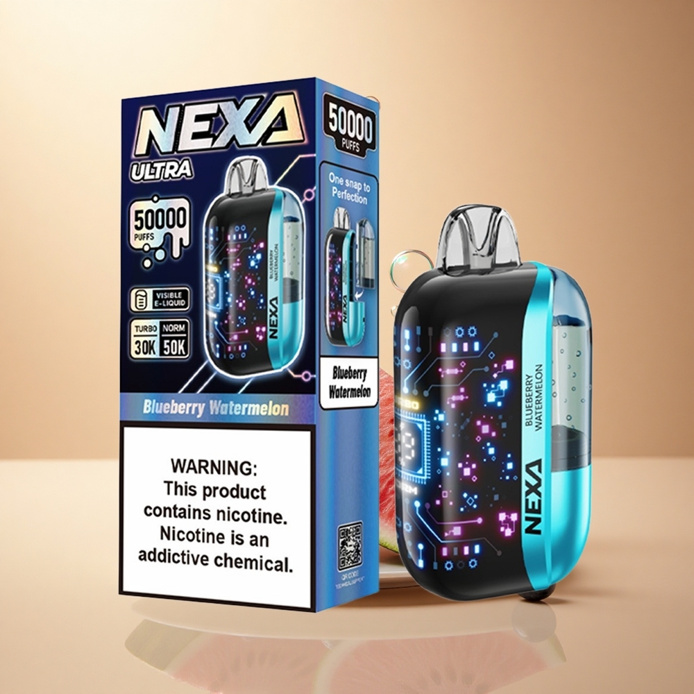 NEXA Ultra 50000 Puffs אבטיח כחול 20מל 5% ניקוטין 800mAh