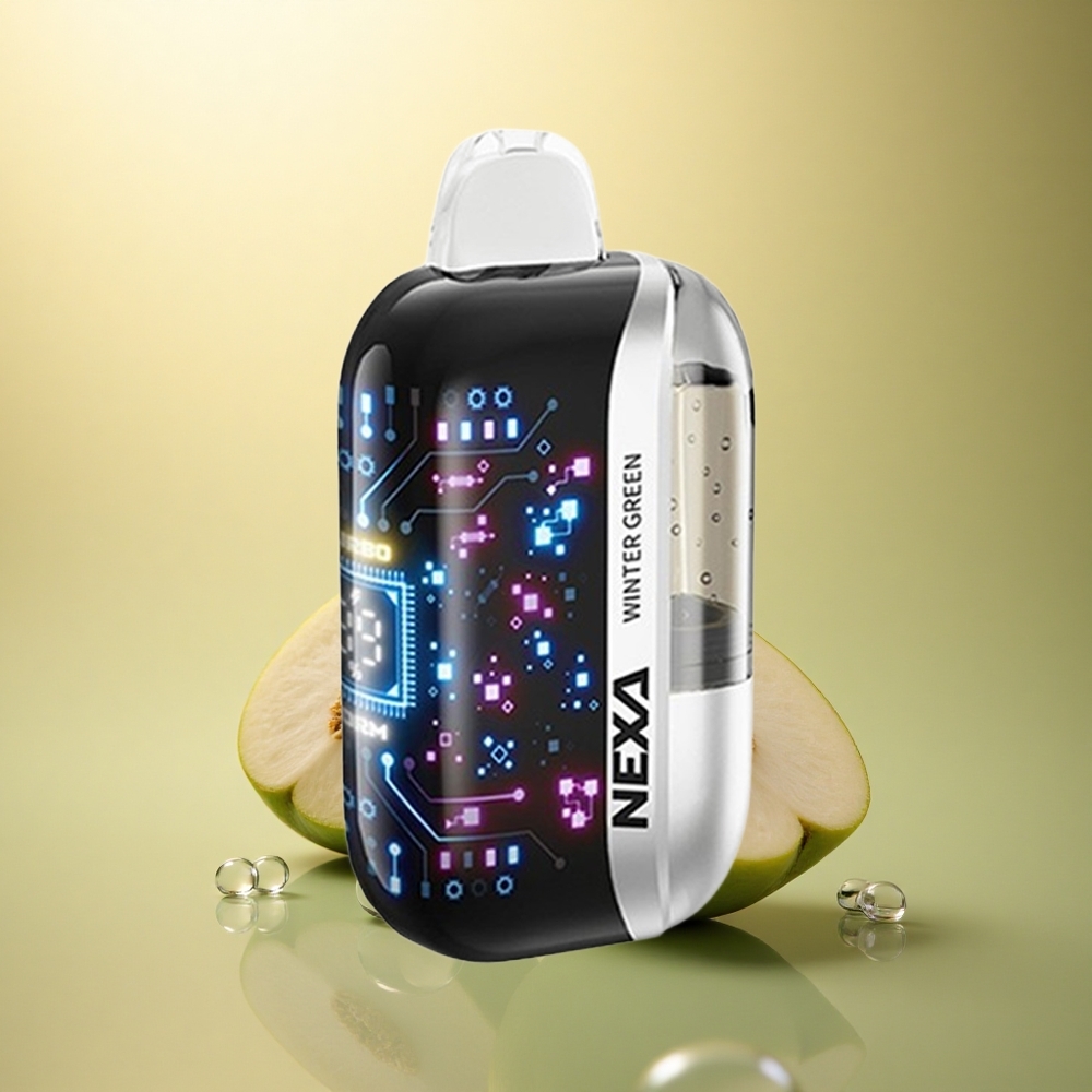 NEXA Ultra 50000 Puffs וינטר גרין עם סוללת 800mAh וכוח ניקוטין 5%