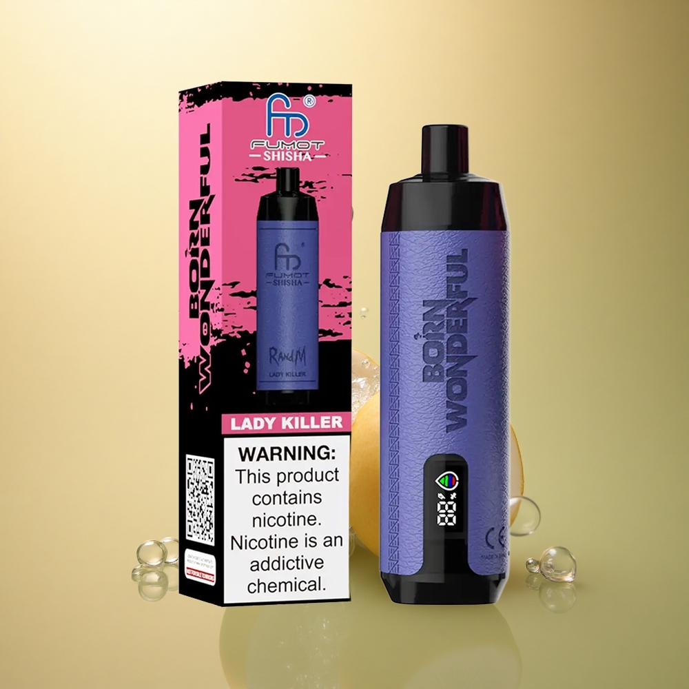 RandM Fumot Shisha 10000 Puffs הרוצחת מס' 18 מל ניקוטין 0.5%