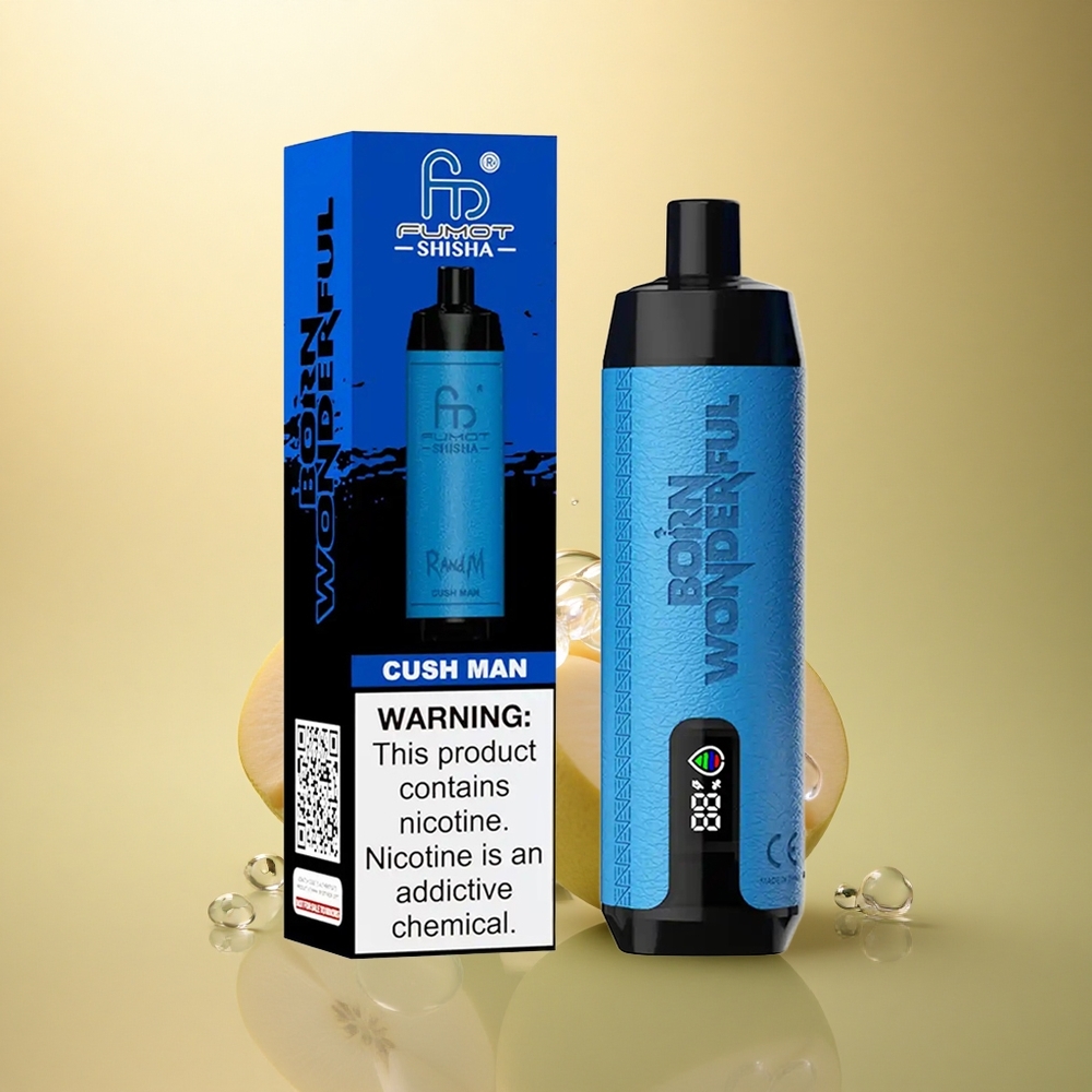 RandM Fumot Shisha 10000 Puffs איש קש טיפוס-C 0.5% ניקוטין 850mAh