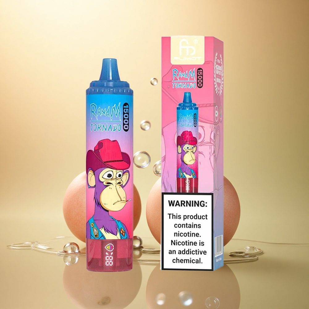 RandM Fumot Tornado 15000 Puffs ענבים מעורבים 25מל 850mAh
