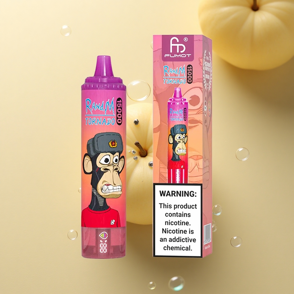 RandM Fumot Tornado 15000 Puffs פְּרִי הַתַּנִּין 25 מל 850mAh