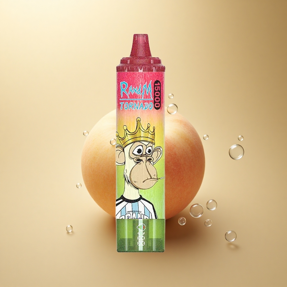 RandM Fumot Tornado 15000 Puffs תפוח אגס אפרסק 25ml 850mAh