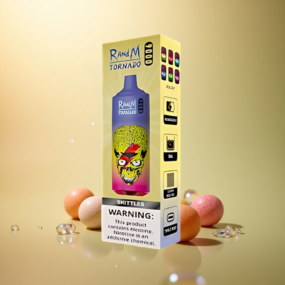 RandM Fumot Tornado 9000 Puffs סקיטלס 18 מל סליל רשת 850 mAh