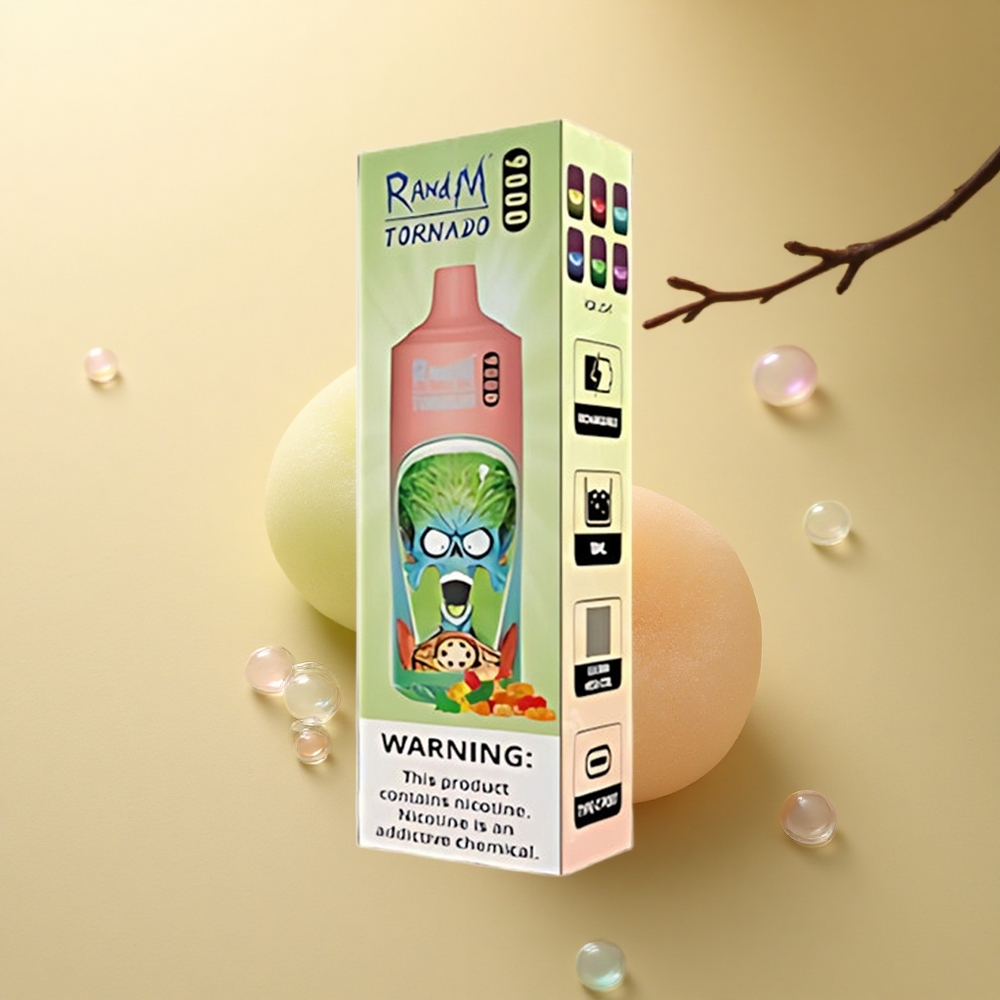 RandM Fumot Tornado 9000 Puffs דובי גומי עם סוללת 850 mAh וסליל מש